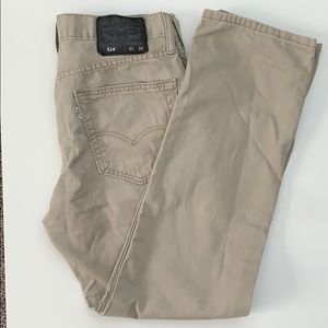 Levi’s Khaki 514 31x30